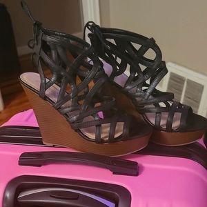 Ladies wedge sandals  size 11